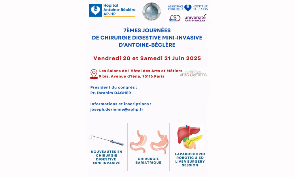 7e Journées Antoine-Béclère de Chirurgie Digestive Mini-Invasive